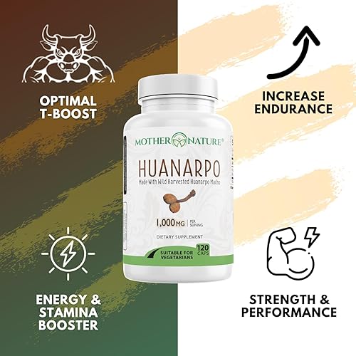 Miniatura 7 de Huanarpo Macho Cápsulas 1000mg – 120 cápsulas veganas – Suplemento de energía natural, resistencia y vitalidad – Apoya el rendimiento masculino, la
