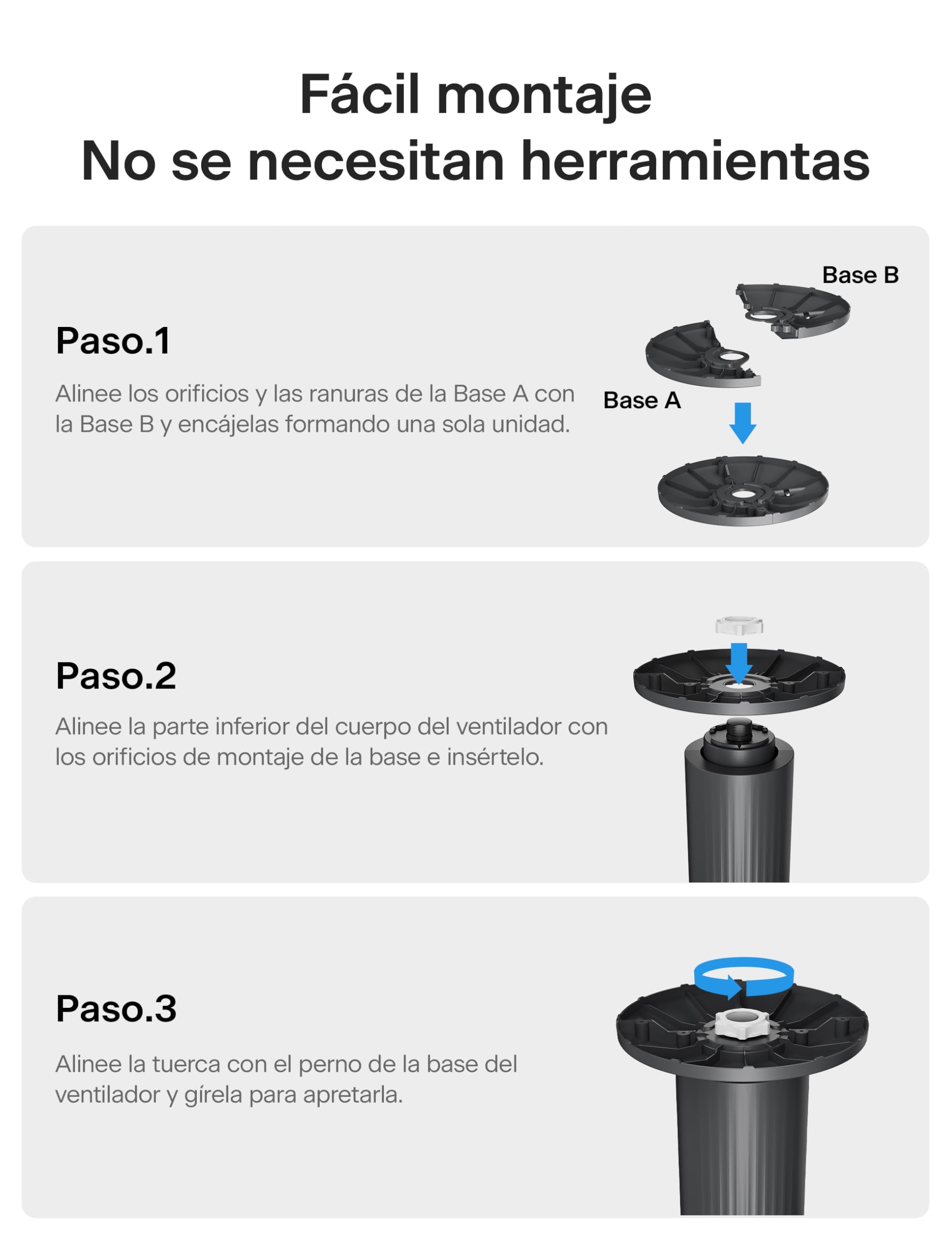 Pelonis 76CM Ventilador de Torre con Mando, 3 Velocidades Ajustables, Enfriamiento Ultra Silencioso, Temporizador de 7 Horas, Perfecto para Hogar, Oficina y Dormitorio