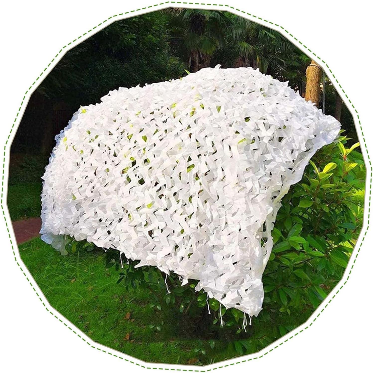 Camouflage Net Shade/Sunshade Camouflage Netting for Camping Military Hunting Shooting Blind Watching Hide Party Decorations,1.5X5m