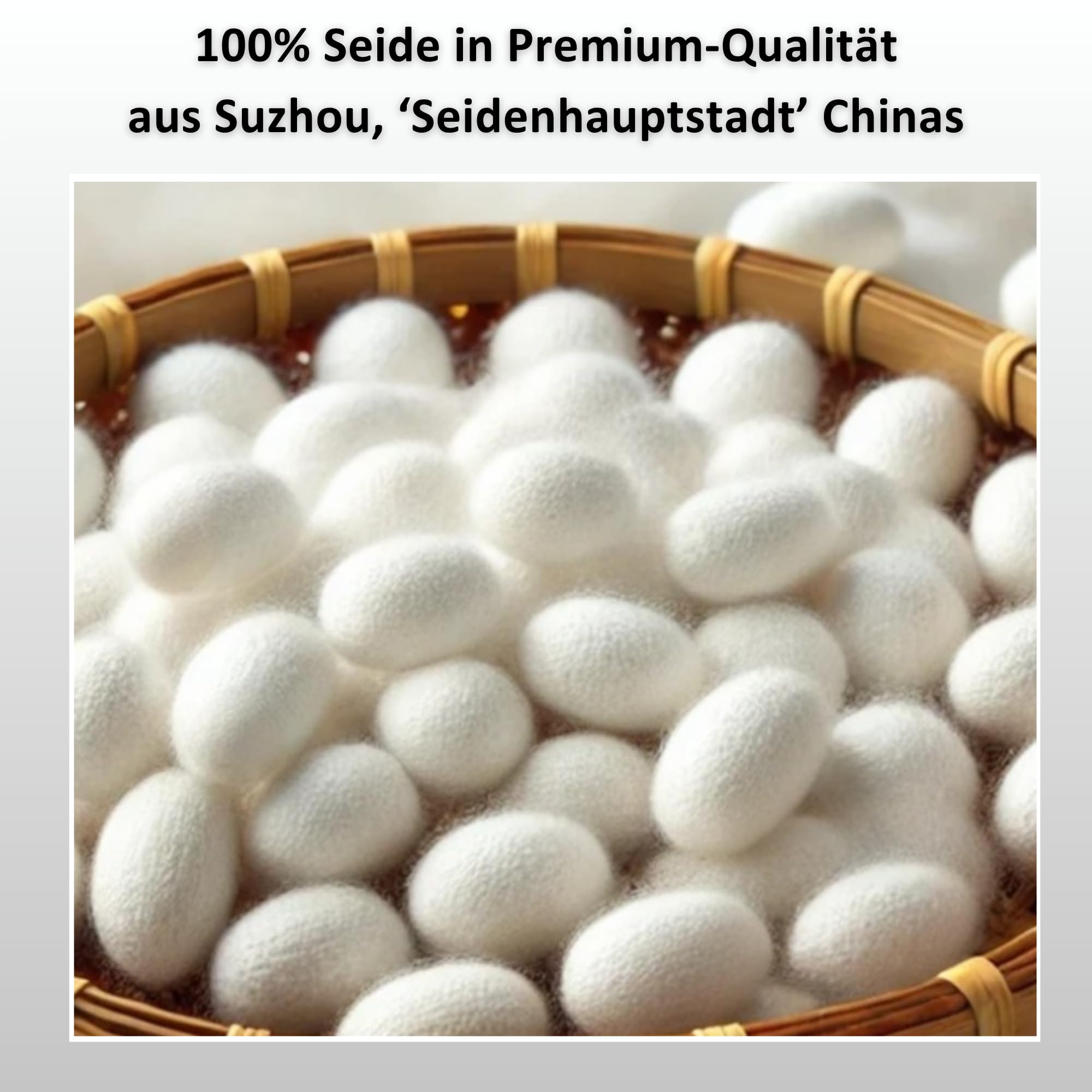 Elegante fazzoletto bianco, 100% pura seta, indeformabile grazie alla densità di 22 Momme, dimensioni ottimali 30 x 30 cm