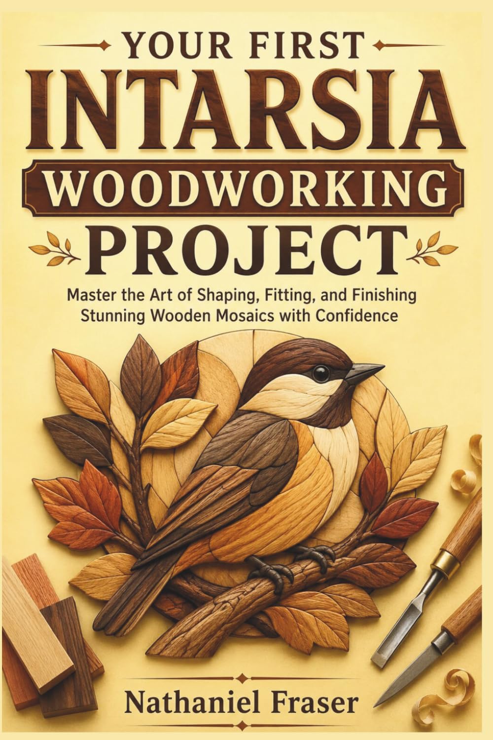 YOUR FIRST INTARSIA WOODWORKING PROJECT: Master the Art of Shaping, Fitting, and Finishing Stunning Wooden Mosaics with Confidence