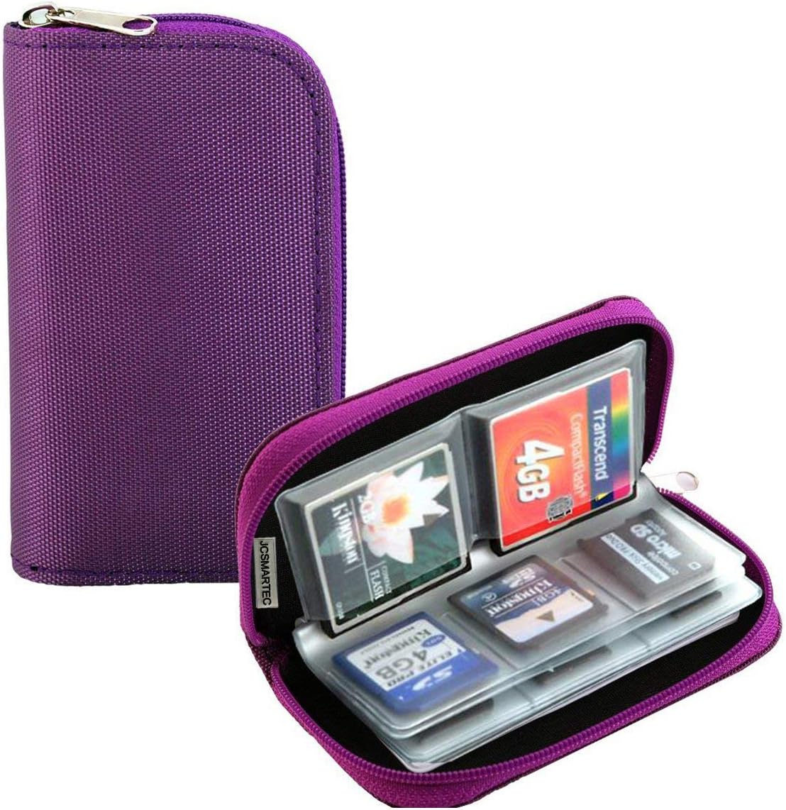 Memory Card Carrying Case, Suitable for SD, SDHC, Micro SD
