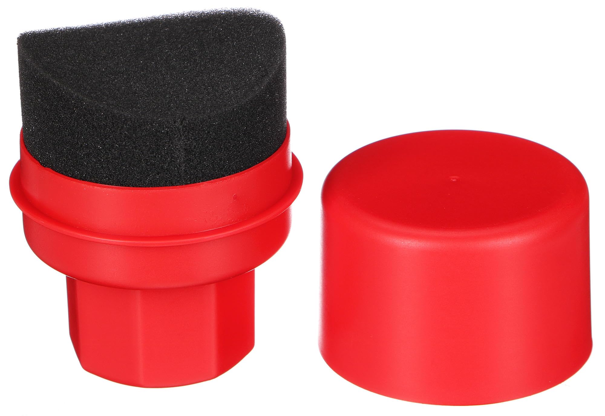 SIXTOL CAR DETAILING MANUAL PAD 2 | Tire Dressing Applicator | Ergonomic Waxing Sponge