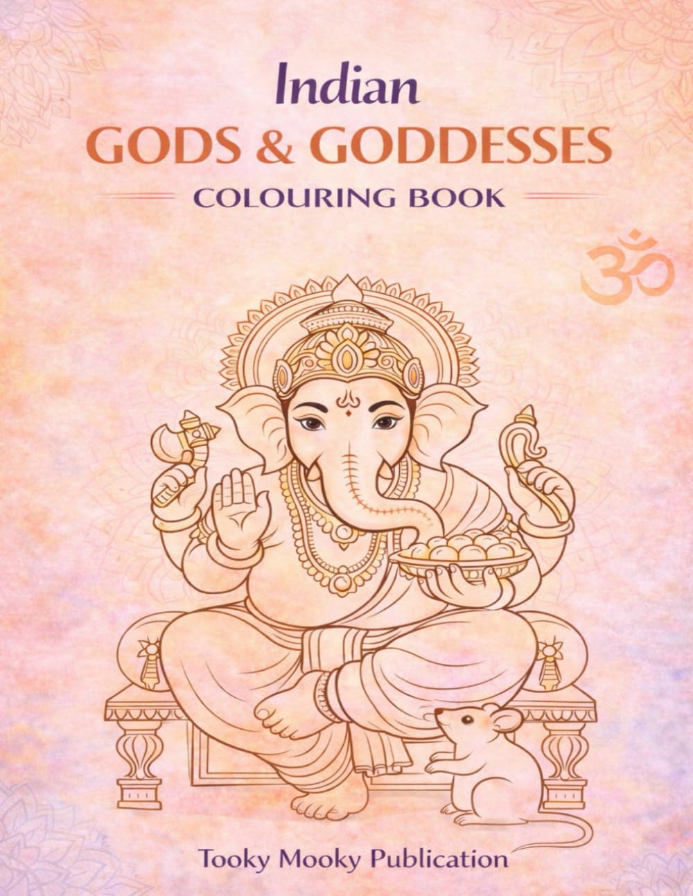 Indian Gods & Goddesses Colouring Book