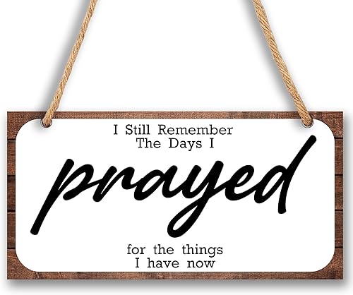 Miniatura 7 de Letrero de madera de 6.7 x 13.8 pulgadas para cocina, comidas y recuerdos están hechos aquí, letrero colgante divertido para cocina, decoración de