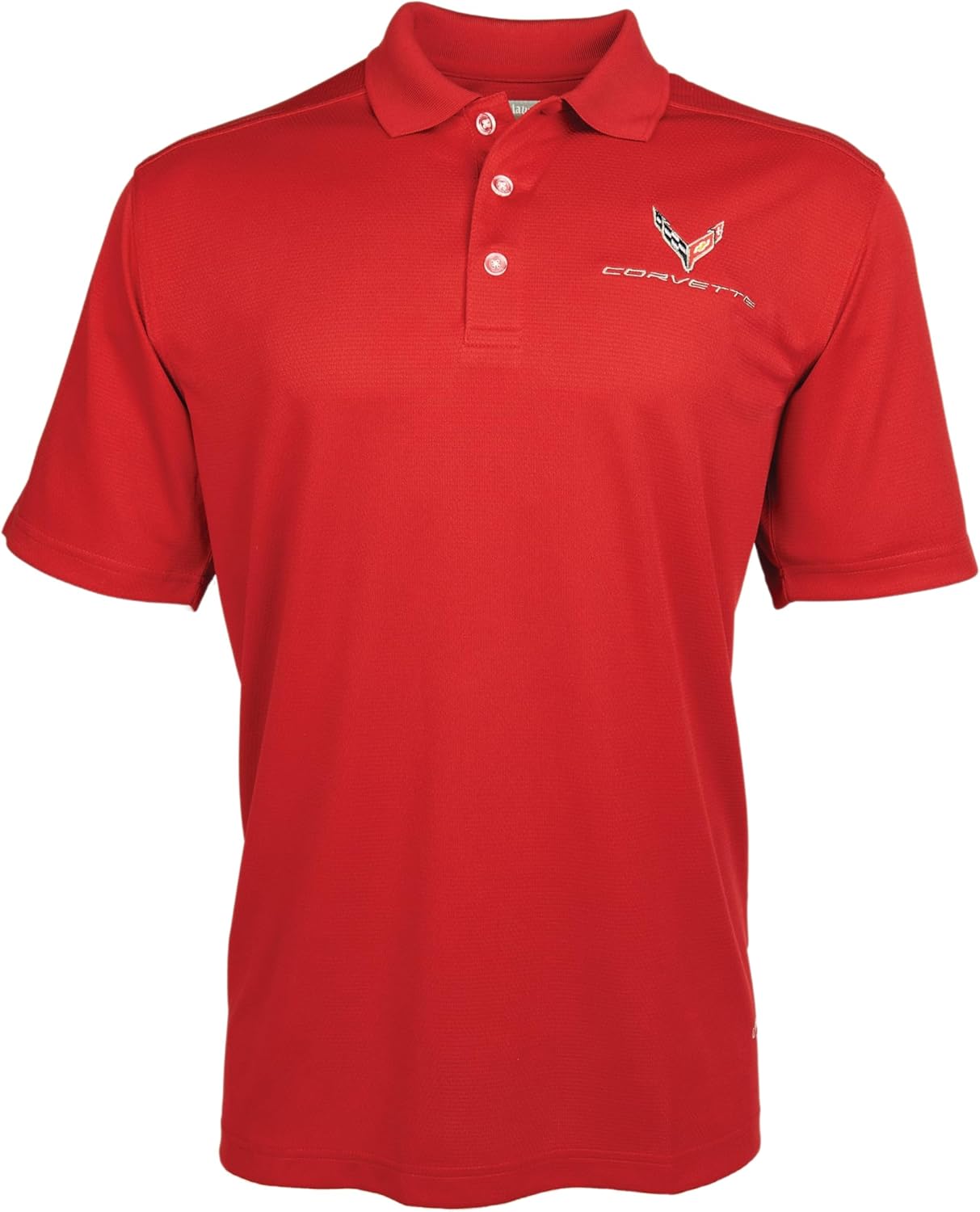 C8 Corvette Next Generation Dry Core Performance Polo Shirt - Officially Licensed by GM