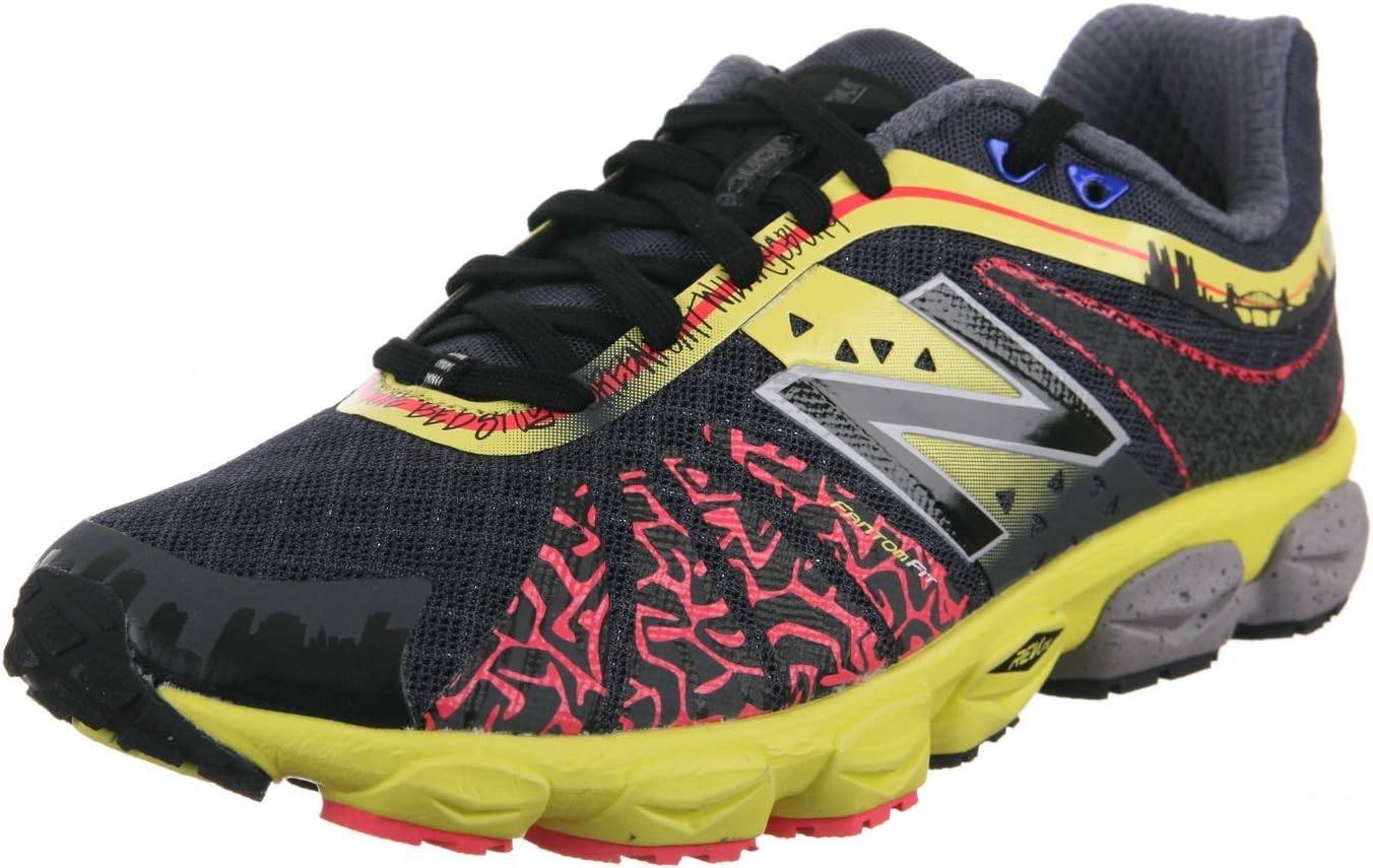 Men's Newbalance M890 NYCA Black Yellow Red Grey Running Shoe