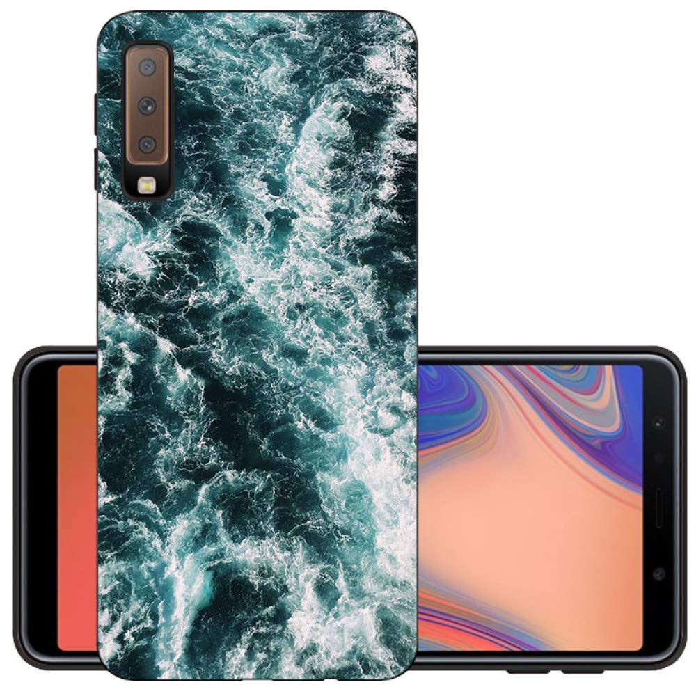 YYSJK For Samsung A7 2018 Case Cover Silicon Protective Bumper For Samsung A7 2018 Back Cover For Funda Samsung A 7 2018,LHY,For Galaxy A7 2018
