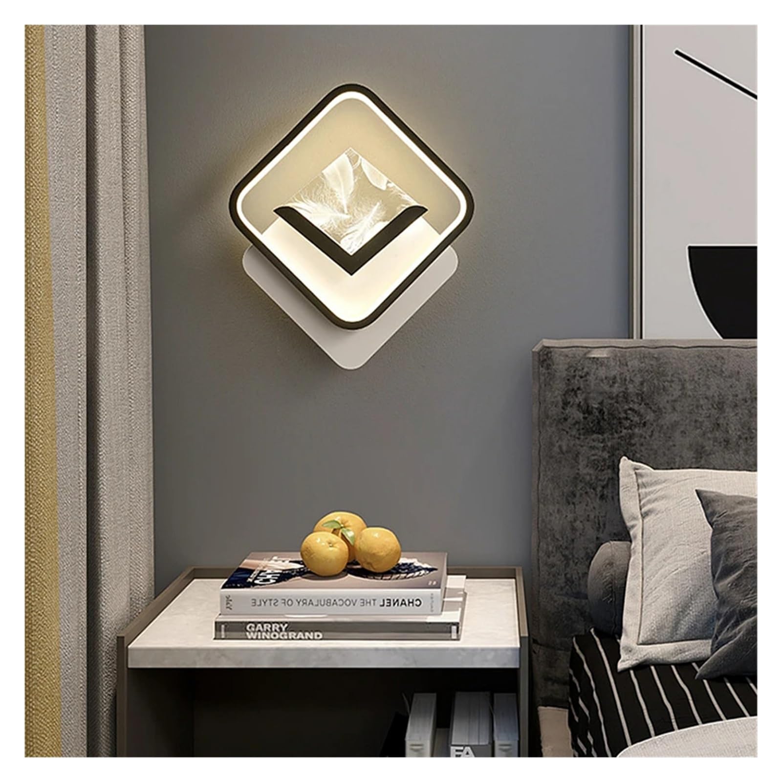 SYAXVOM Modern - Acrylic Wall Lamp Personalized LED Sconce TV Background Aisle Bedside Decoration Luxury Light