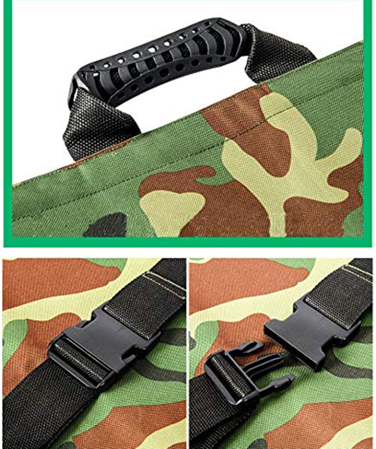 Portable Folding Stretcher, Waterproof Emerncy Stretcher with 12 Handles, Soft & Foldable for Hospital, Clinic, Home Use (Orange)