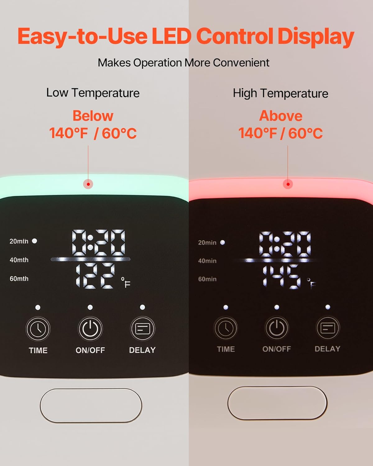 VEVOR Towel Warmers for Bathroom, Towel Warmer Bucket with Child Lock & High-Temp Light & 24H Delay Timer & Auto Shut Off Fits up to 4 Oversized Towels, Blankets, Clothes, Bathrobes and More, White