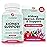 PurePremium Kidney Support Supplement - Kidney Cleanse Detox & Repair with Cranberry Extract & Astragalus - 21-in-1 Complex Supports Normal Bladder, Urinary Tract & Kidneys Health - 60 Day Supply
