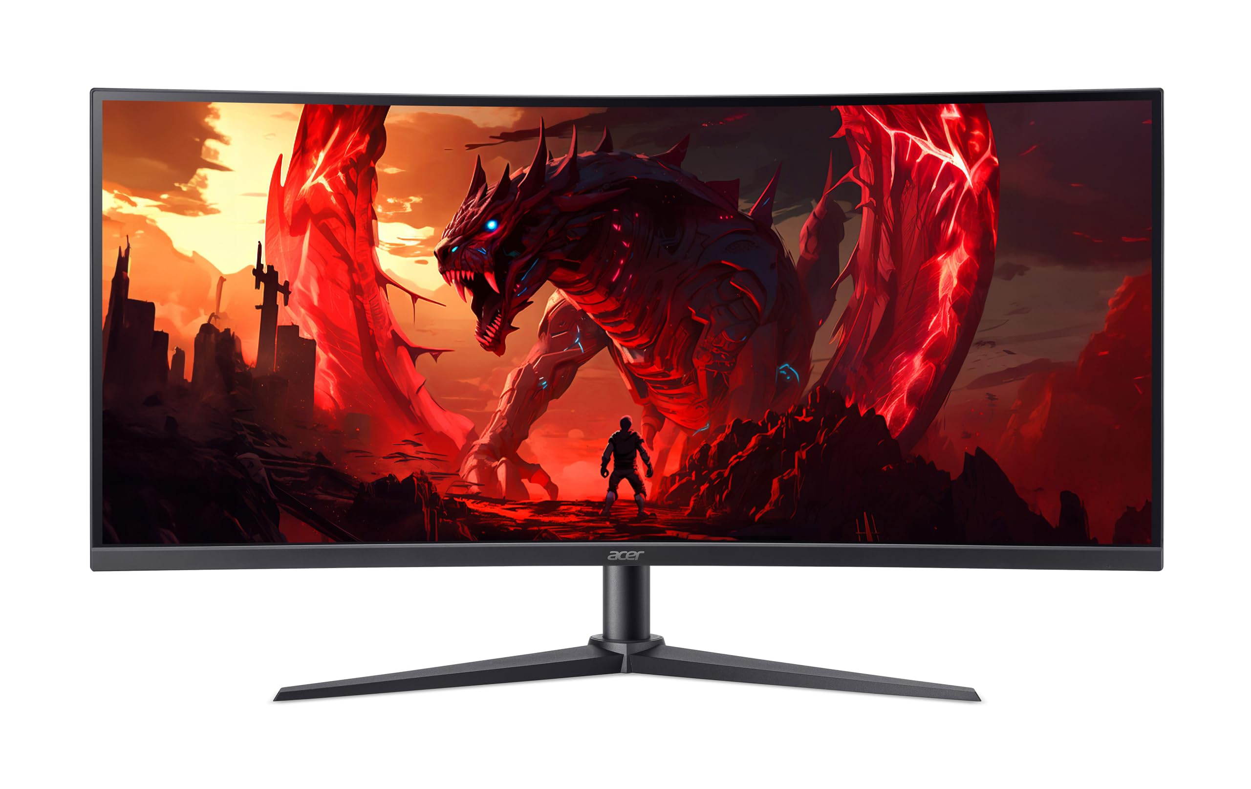 Acer Nitro XZ340CUR W0 Gaming Monitor 34 Zoll UWQHD LED 240Hz 1ms Curved FreeSync Premium HDR
