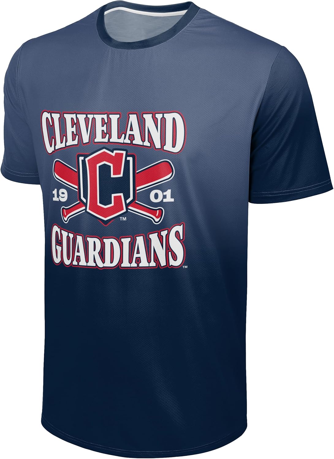 FOCO MLB Men's Official Home Plate Established Premier Performance Gradient T-Shirt