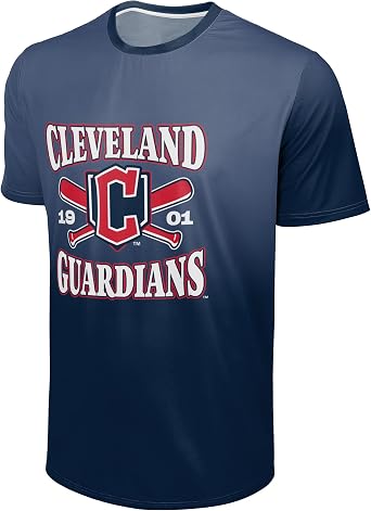 FOCO MLB Mens Official Home Plate Established Premier Performance Gradient T-Shirt