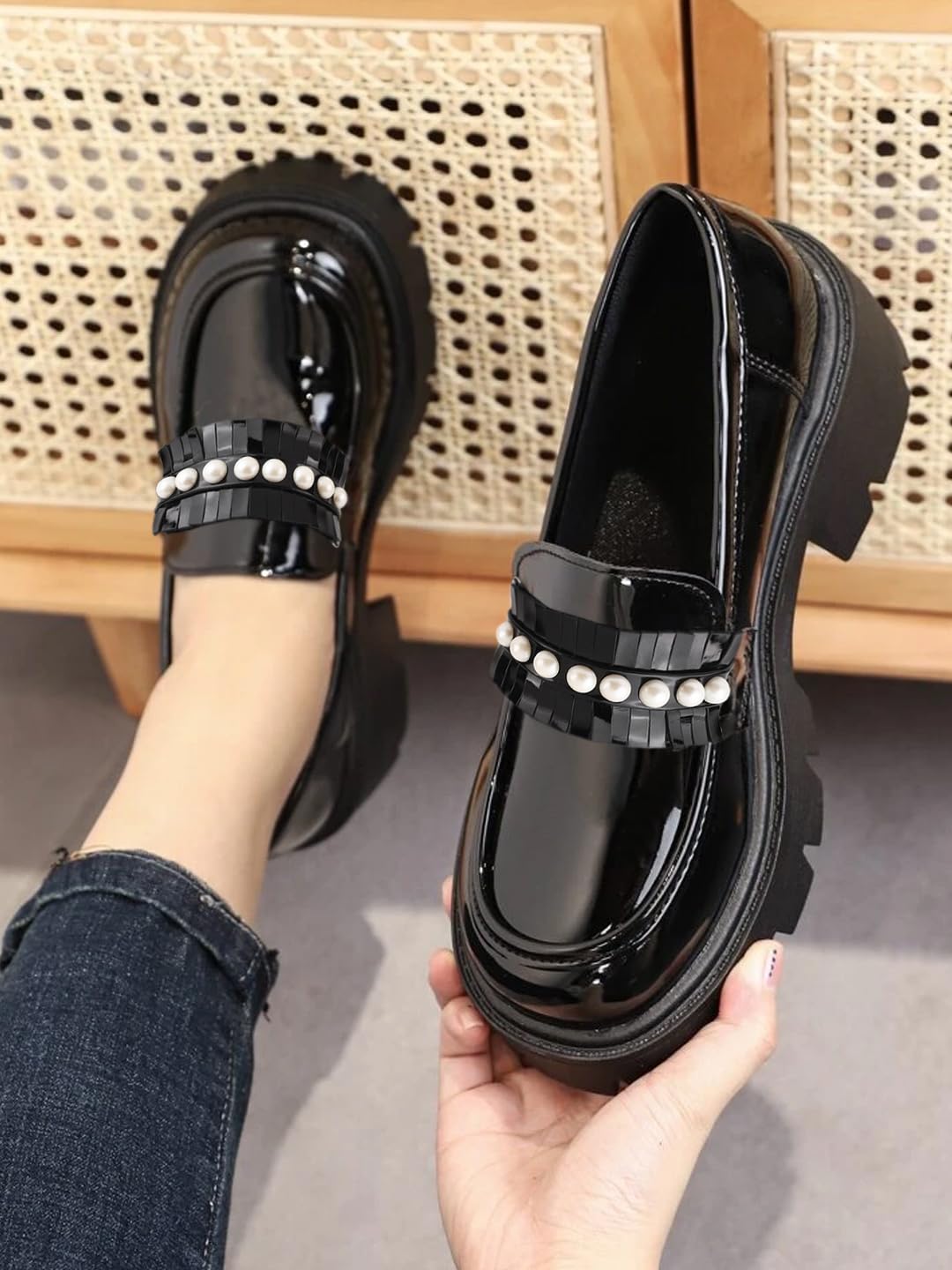 Shoetopia Mocasines para niñas y niñas