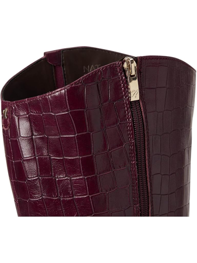 Burgundy Naturalizer Emily Wide Calf Knee High Boots