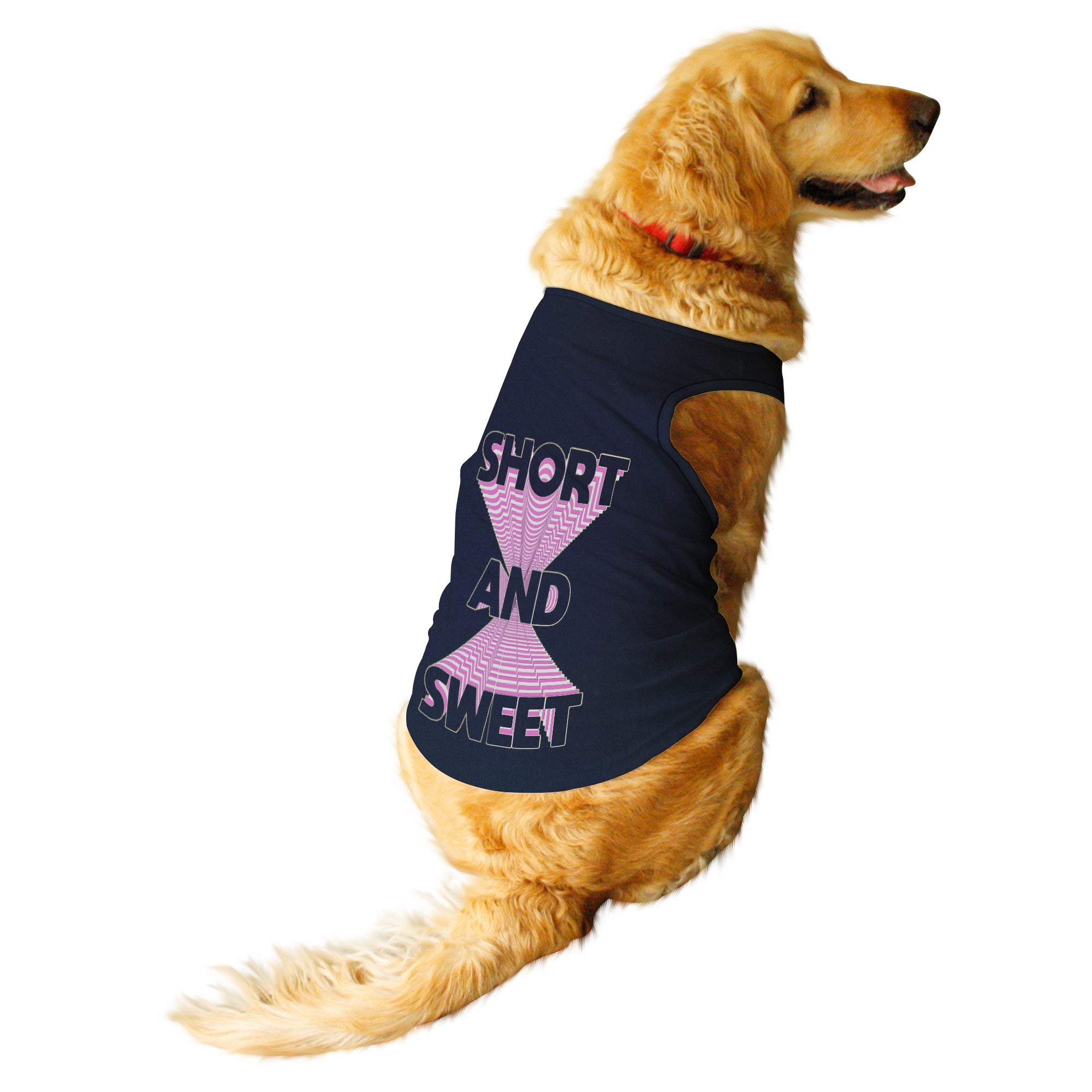 Ruse.Pet Short and Sweet Round Neck Sleeveless Vest Tank T-Shirt/Tees for Dog Clothes Summer Apparel.Navy/Size:-/Small (Apso, Shih Tzu etc.) (B08Z8DMRHK) Amazon Price History, Amazon Price Tracker