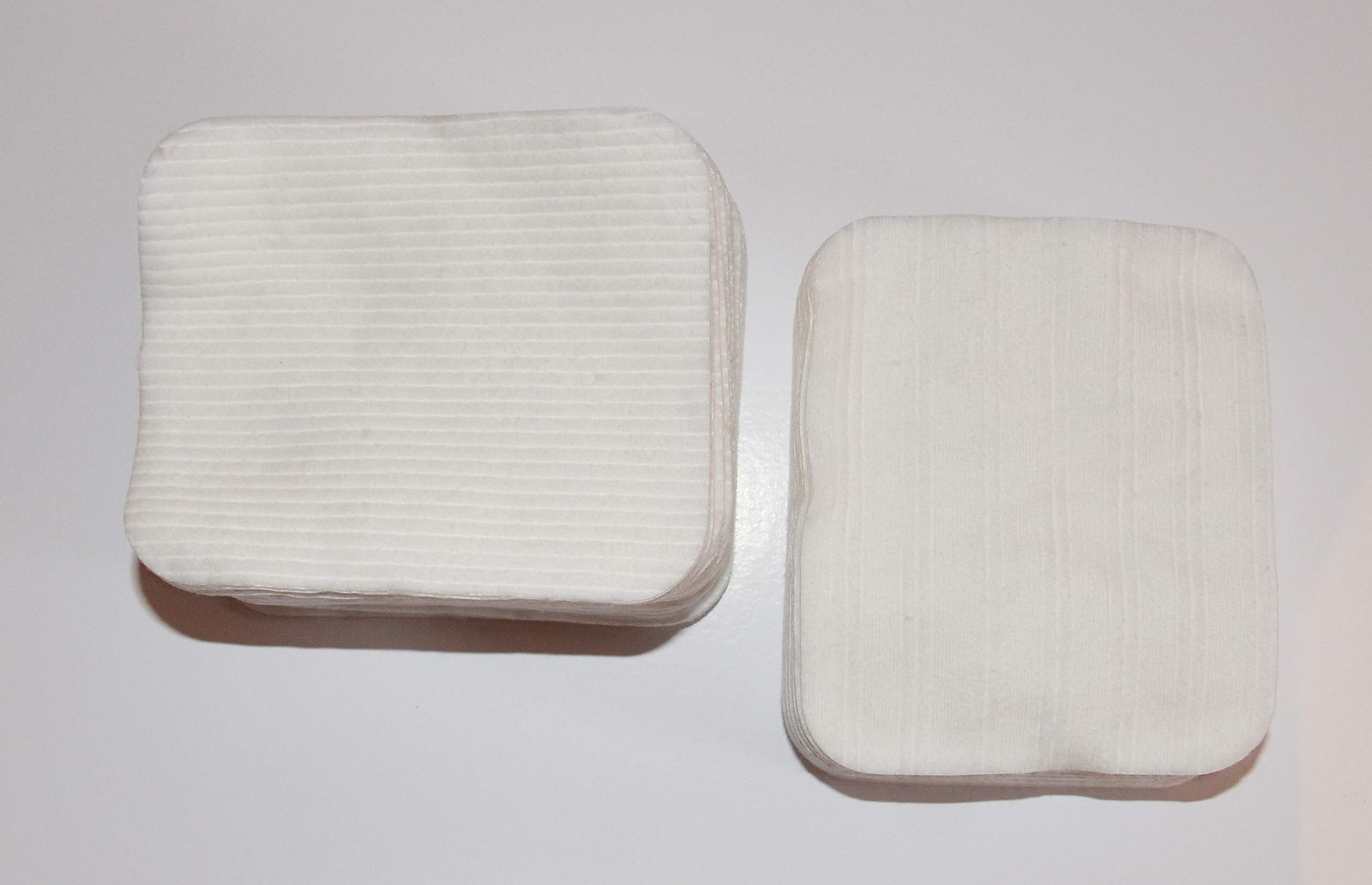 Packung mit 720 Maxi-Quadrate für Babys, Größe 90 x 110 mm, doppelseitig, 100% natürliche Bio-Baumwolle, weicher als waschbare Baumwolle