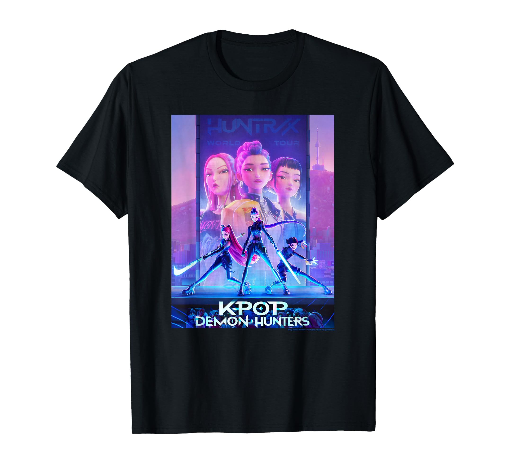 Kpop Demon Hunters Movie Poster T-Shirt