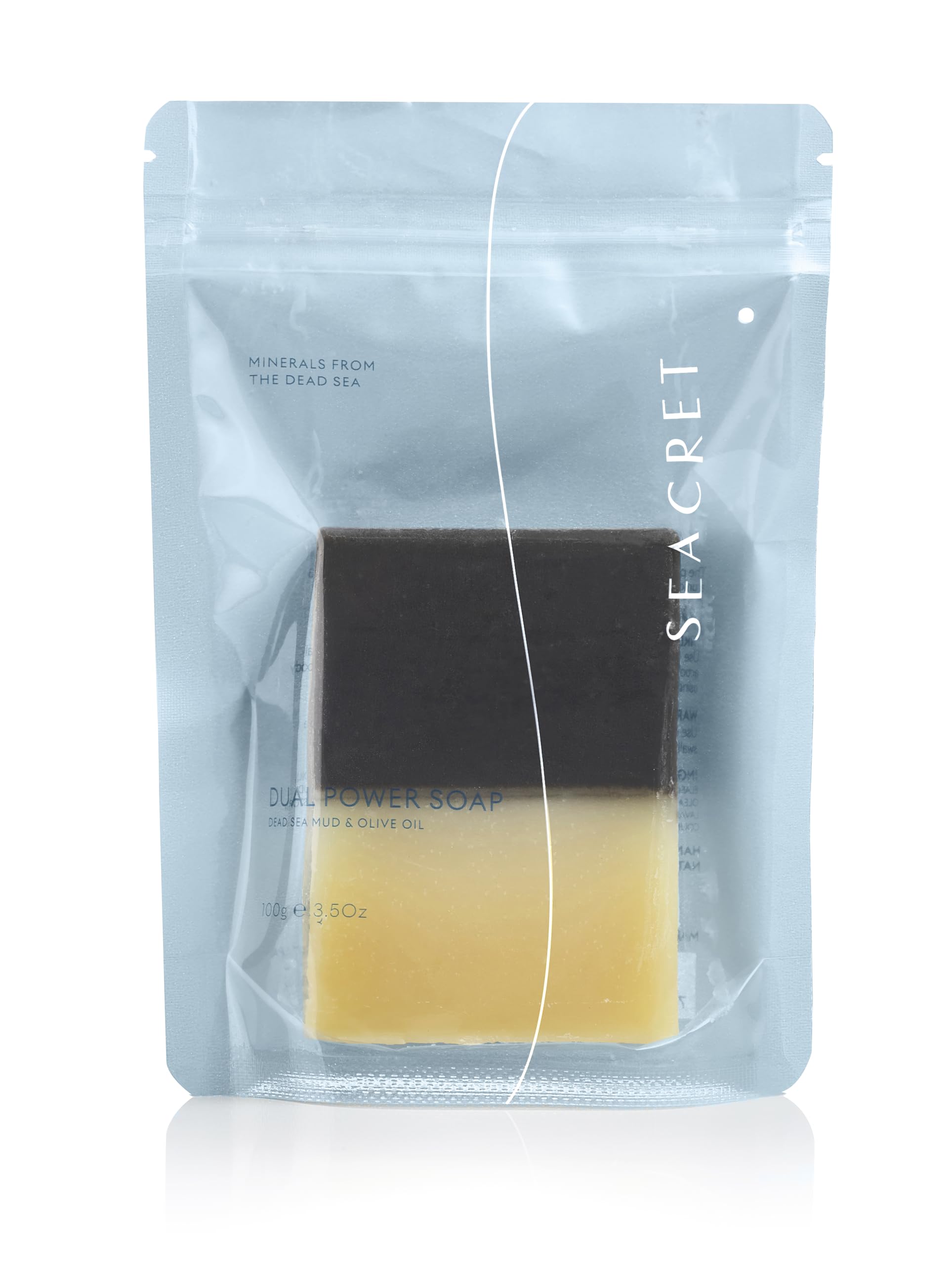 SEACRETDual Power Soap Bar Dead Sea Mud & Olive Oil 100gr