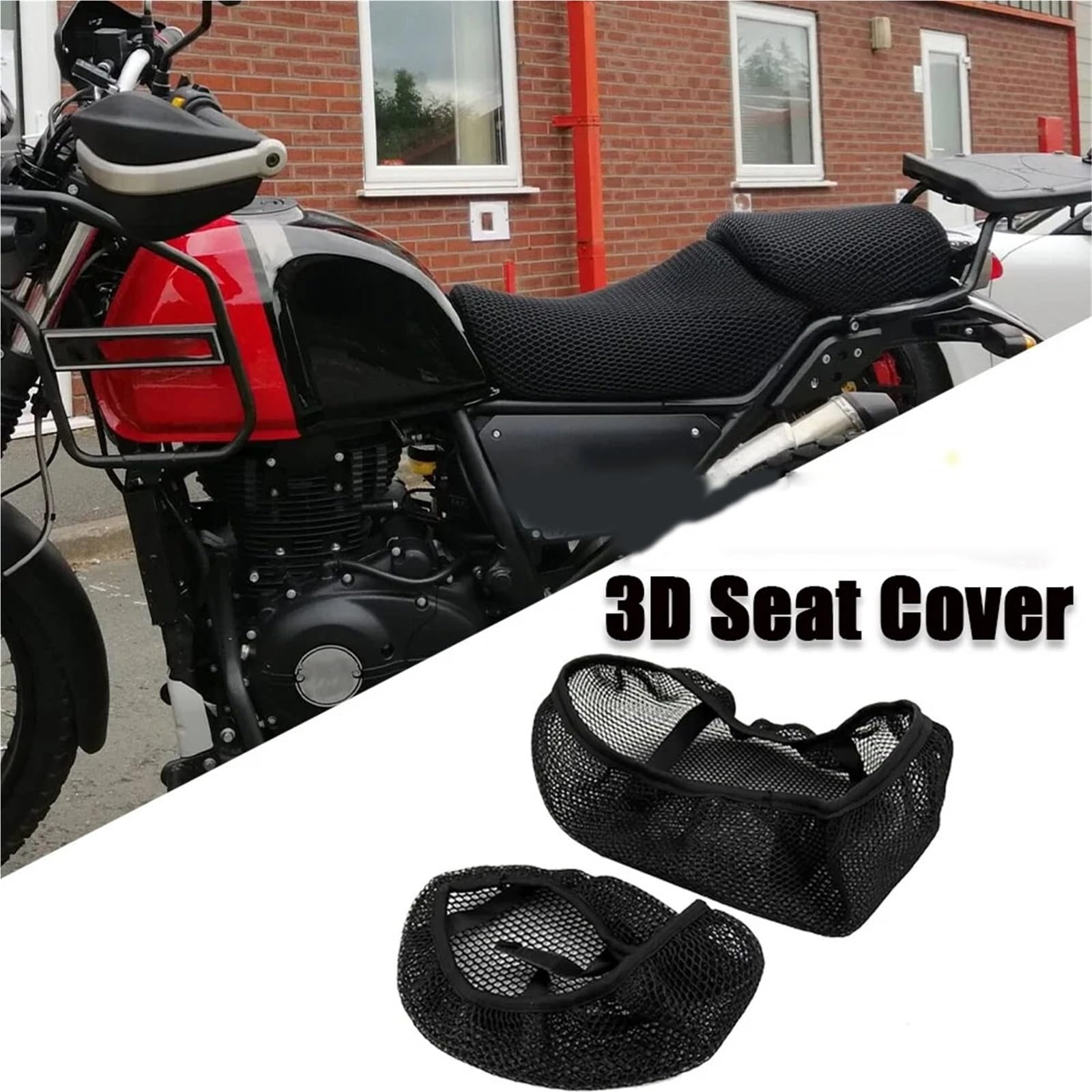 Sella Di Moto Proteggere Cuscino Per Royal Enfield Himalayan411 2016 2017 2018 2019 2020 2021 2022 Copertura Sede Tessuto Nylon