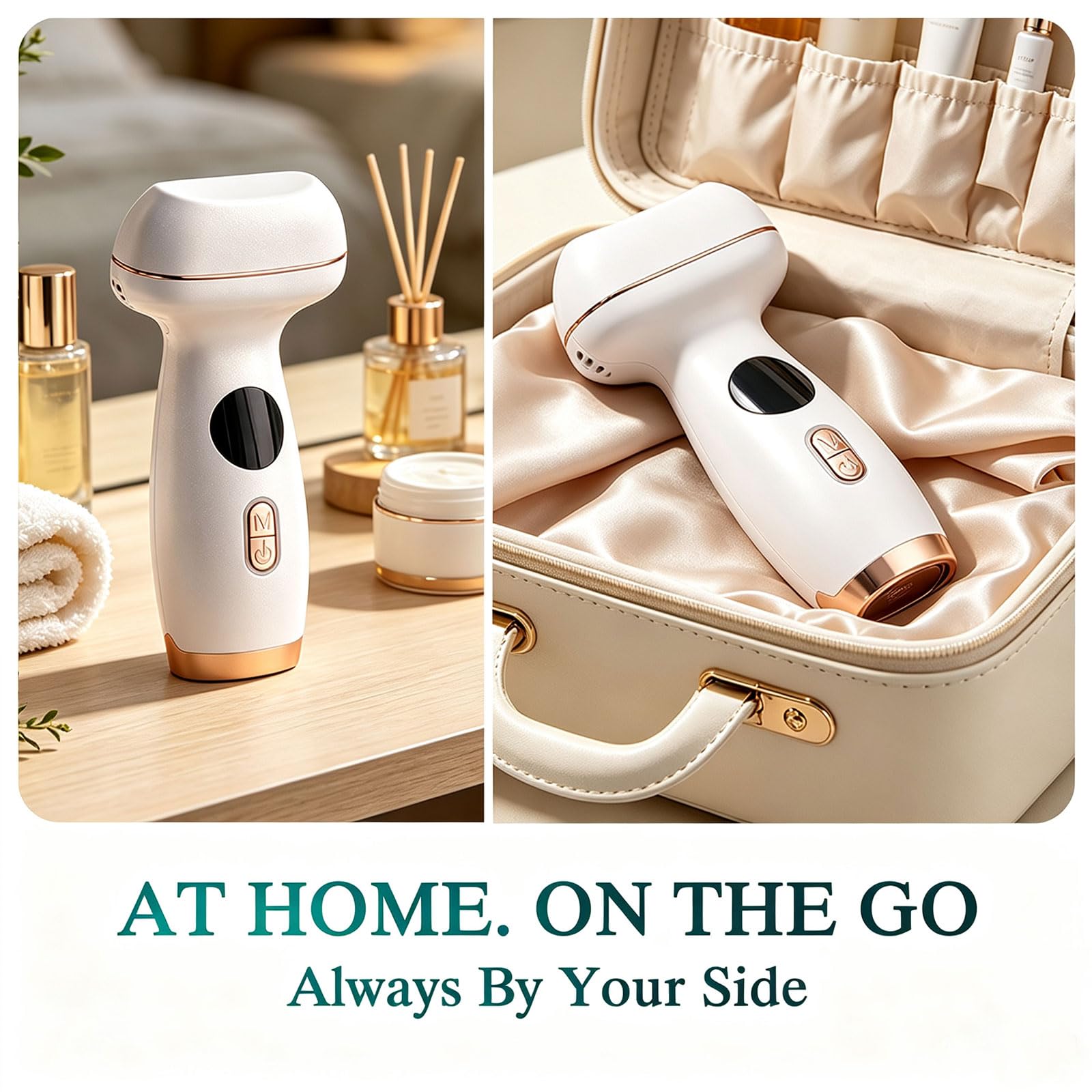 Cold and Heated Electric Gua Sha Facial Neck Massager with LED Red Light