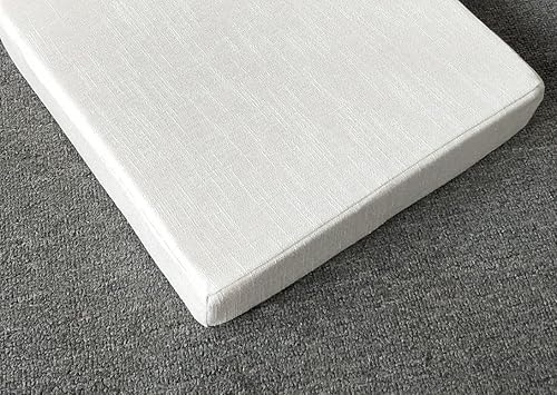 Miniatura 3 de Cojín de tamaño personalizado, cojín de asiento de ventana para interiores, almohadilla de asiento de banco personalizada, almohadilla de repuesto