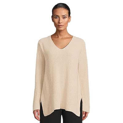Eileen Fisher V Neck Sweater Women