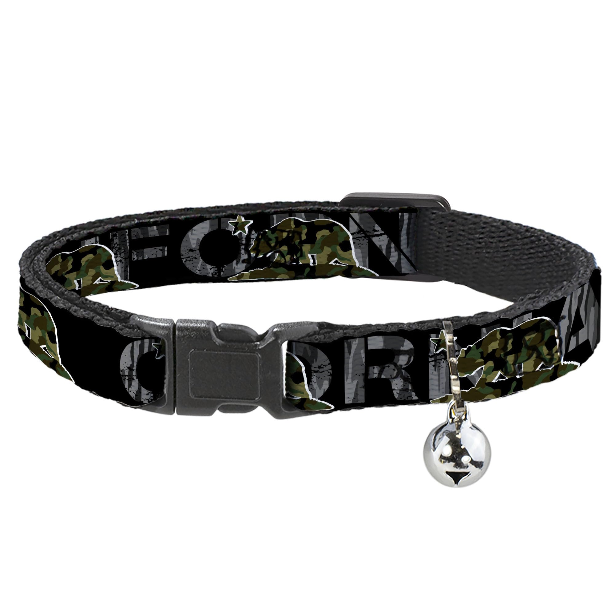 Collar para Gato Buckle-Down BAC-W32989-NM Seguro Cuello Mediano Ancho