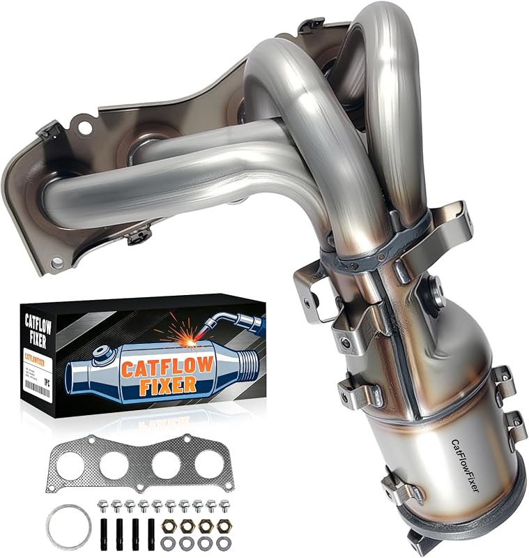 Conversor catalítico dianteiro CatFlowFixer para Toyota Camry L4 2.4L 2007 a 2009 – YL14961G