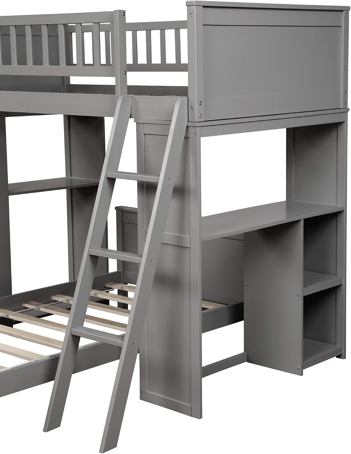 Merax Twin Bed separated from loft unit