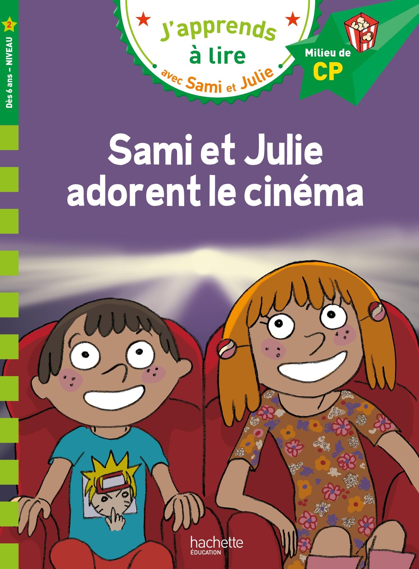 Sami et Julie CP niveau 2 Sami et Julie adorent le cinéma: Milieu de CP