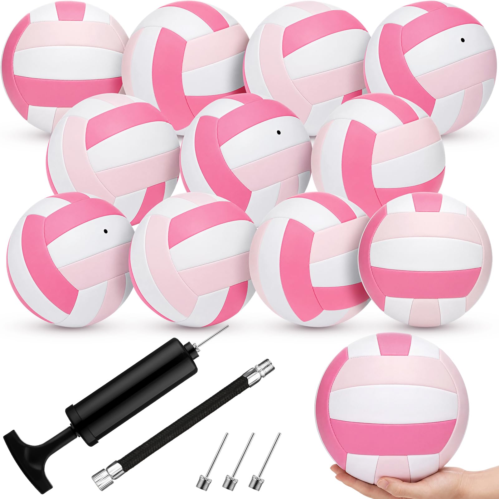 Vinsot Size 5 Recreational Volleyball with Air Pump