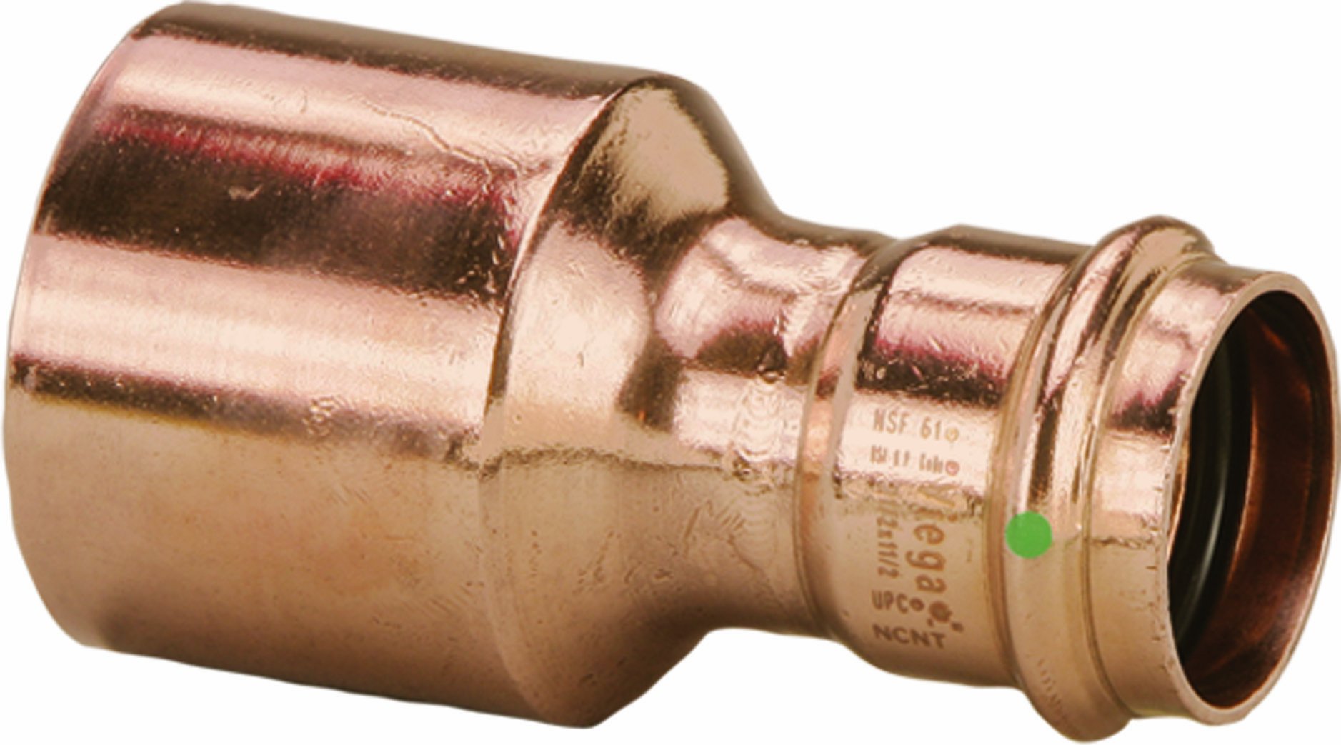 20783 ProPress Zero Lead Copper XL-C Reducer with 4-Inch by 3-Inch FTG x P