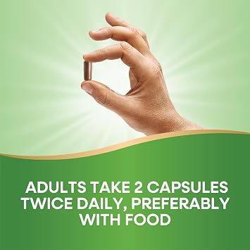 Nature's Way Willow Bark, Traditional Minor Pain Relief*, 680 mg per 2-Capsule Serving, GMO Project Verified, Vegan, 100 Capsules (Packaging May Vary)