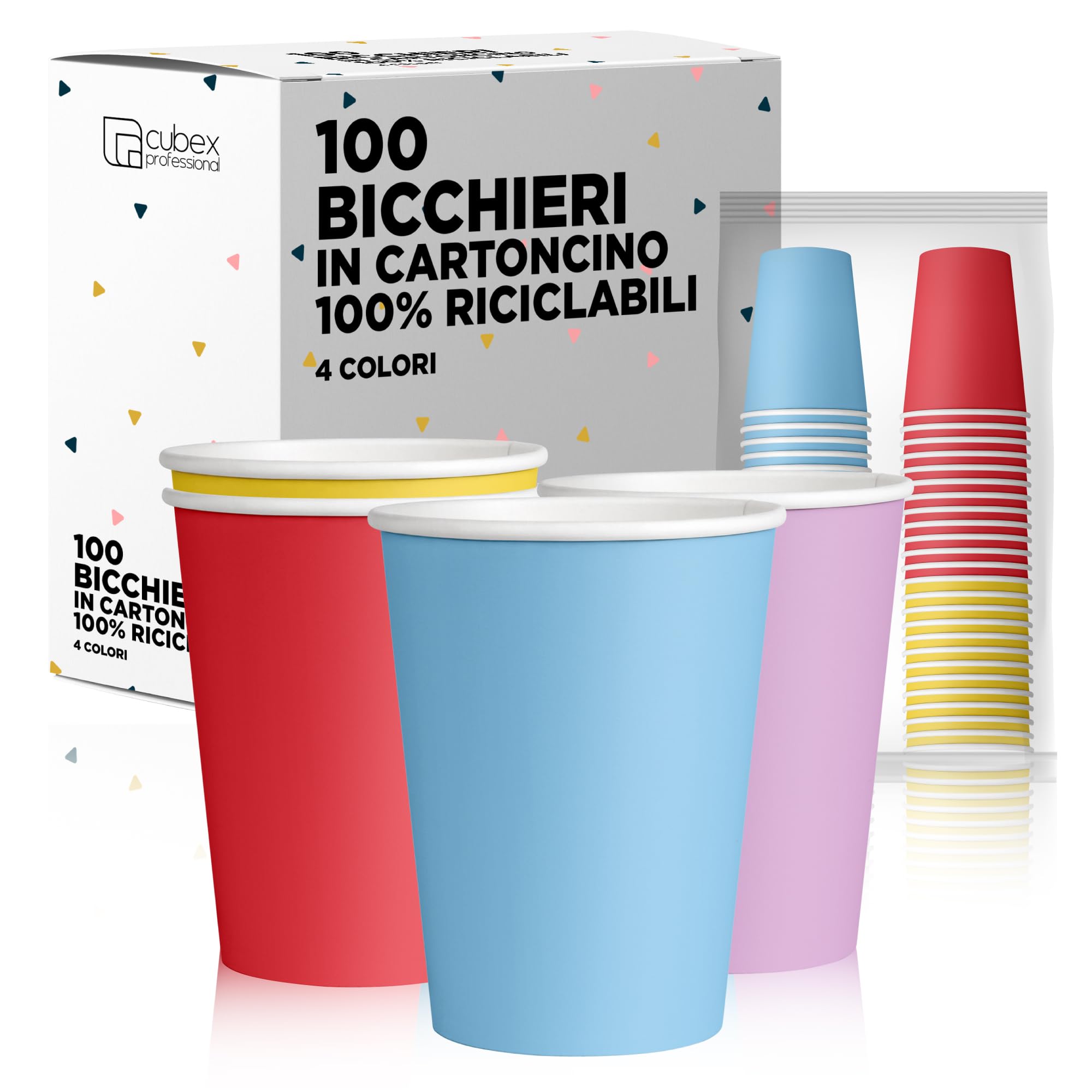 25 Pièces Gobelets en Plastique avec Bordés Dorés, Tasses à Vin en