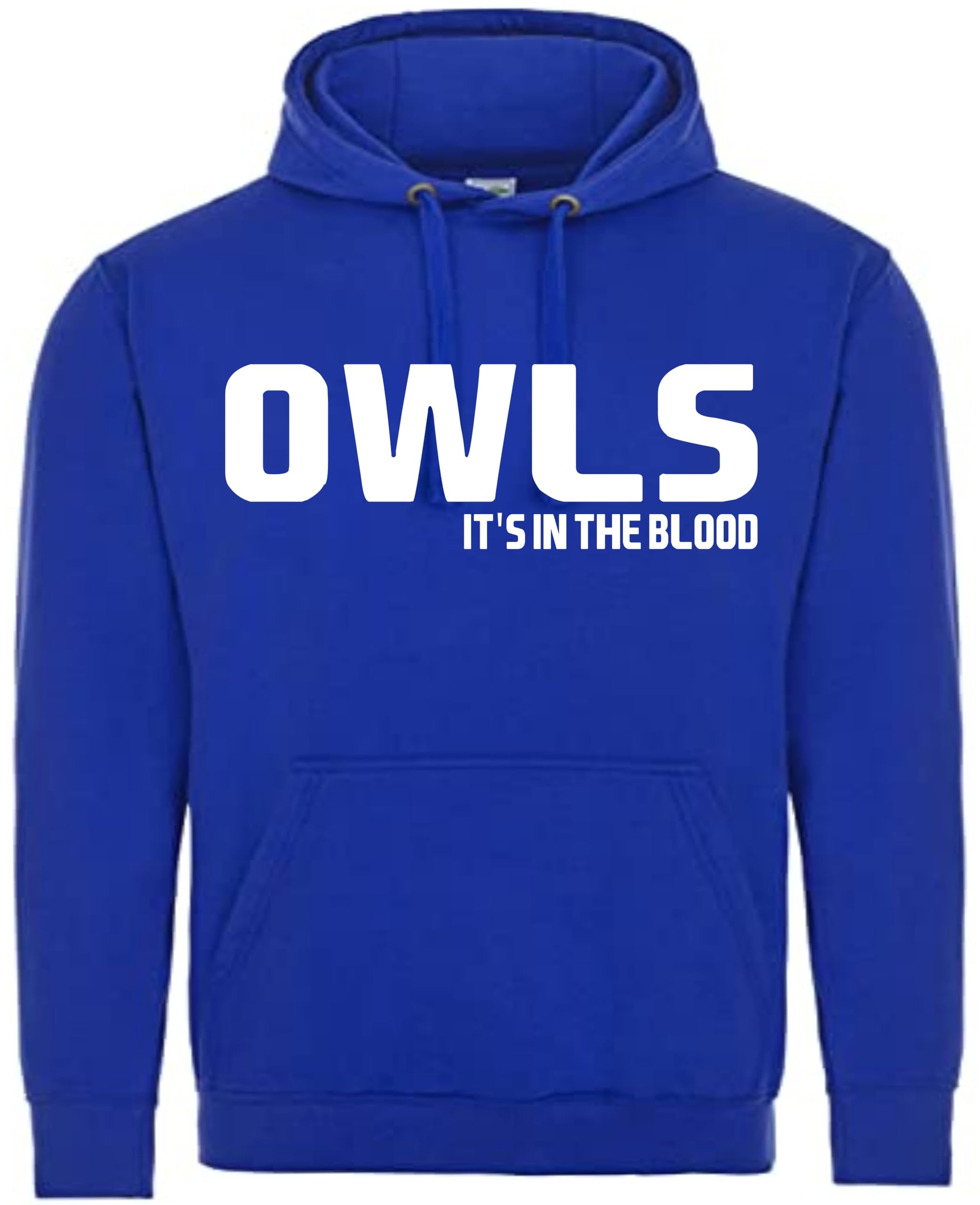 It's in the blood owls Hoodie jumper football Wednesday gift premium clothing sheffield Black