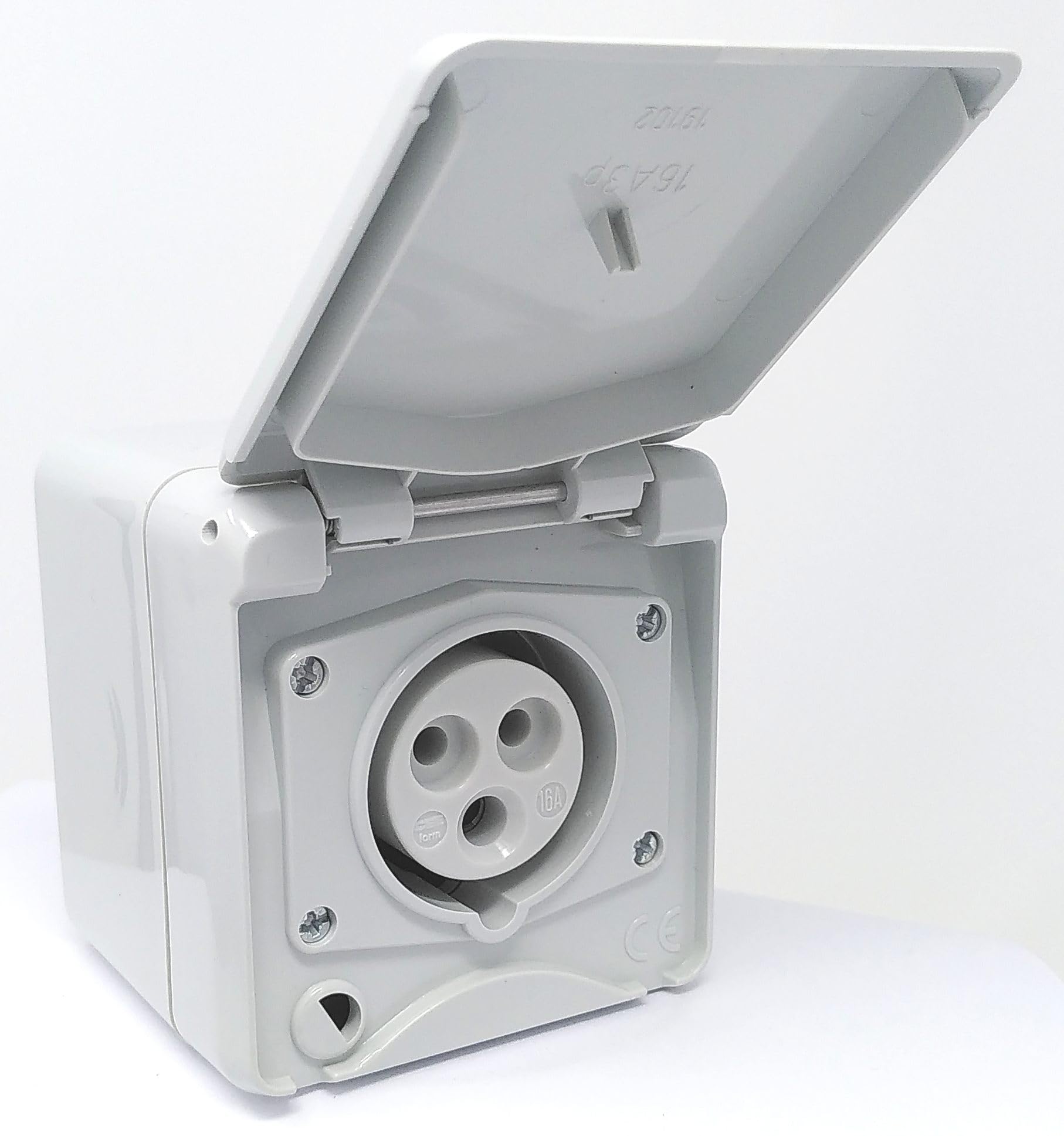 Mennekes Wanddose Cepex 4102 16A,3p,6h,230V,IP44 Cepex CEE/SCHUKO-Architekturprogramm (IP44) 4015394021391