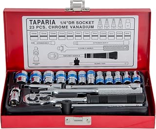 Taparia S1/4H 1/4-Inch Square Drive Socket Set Price In India