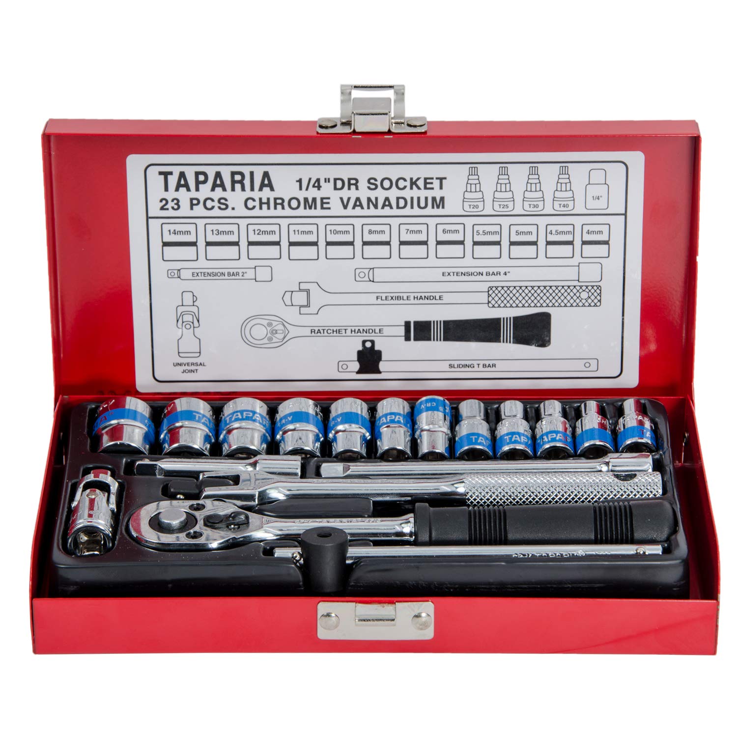 Taparia S1/4H 1/4Inch Square Drive Socket Set Amazon.in Home