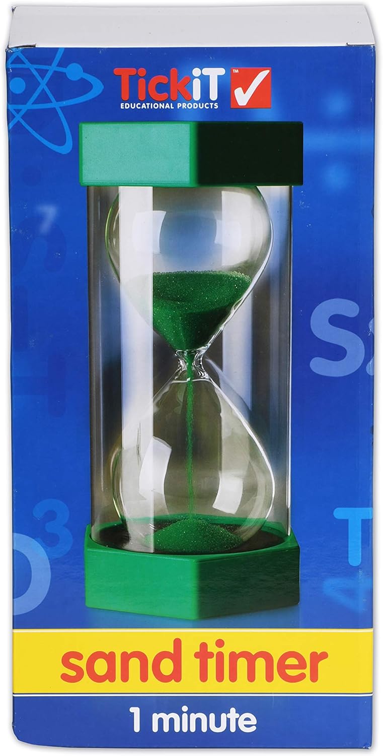 TickiT-9509 Mega Sand Timer - 1 Minute - Green