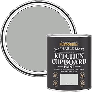 Rust-Oleum Grey Kitchen Cupboard Paint in Mat...,