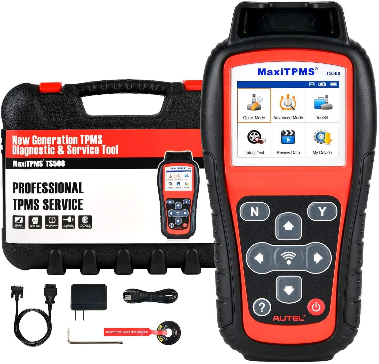 Autel MaxiTPMS TS508 TPMS Relearn Tool - 2022 Newest Upgrade of TS501, TS408, TS401, Activate/Relear