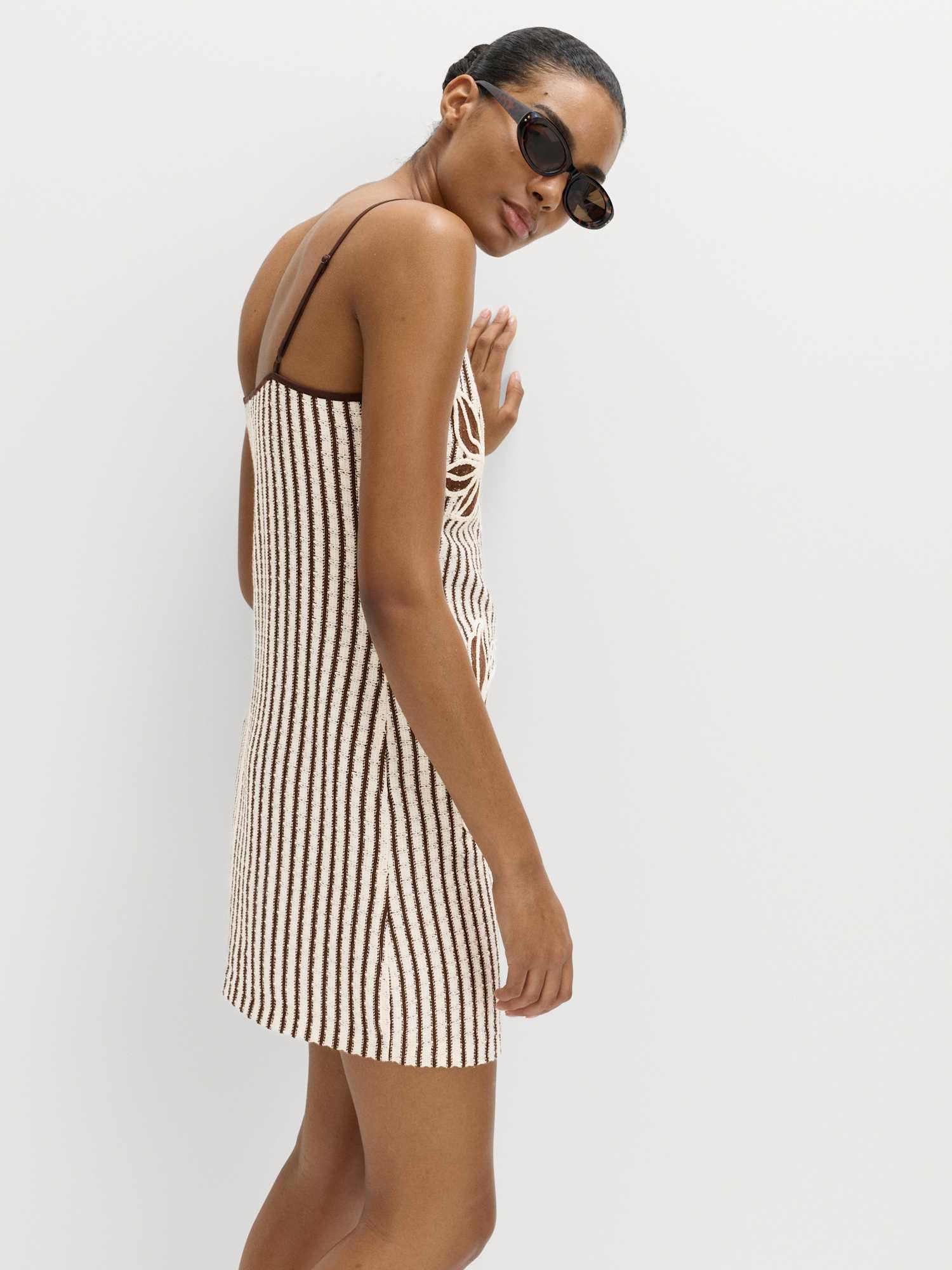 Marks & Spencer Damen Baumwolle Kleid Regular | Ärmellänge: Cap-Ärmel, Rundhalsausschnitt, Ohne Kragen, Zum Reinschlüpfen, Leicht, Ideal Für Jubiläen