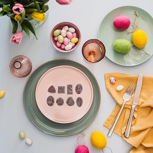 Miniatura 4 de Ciieeo 8 piezas de accesorios de chocolate falso, modelos de chocolates simulados, postre sintético a granel