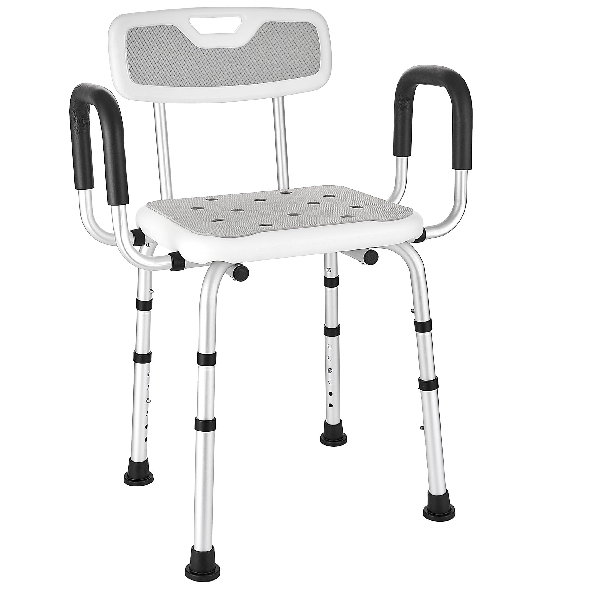 Krzesło prysznicowe szare XZY-M-50061(EU)