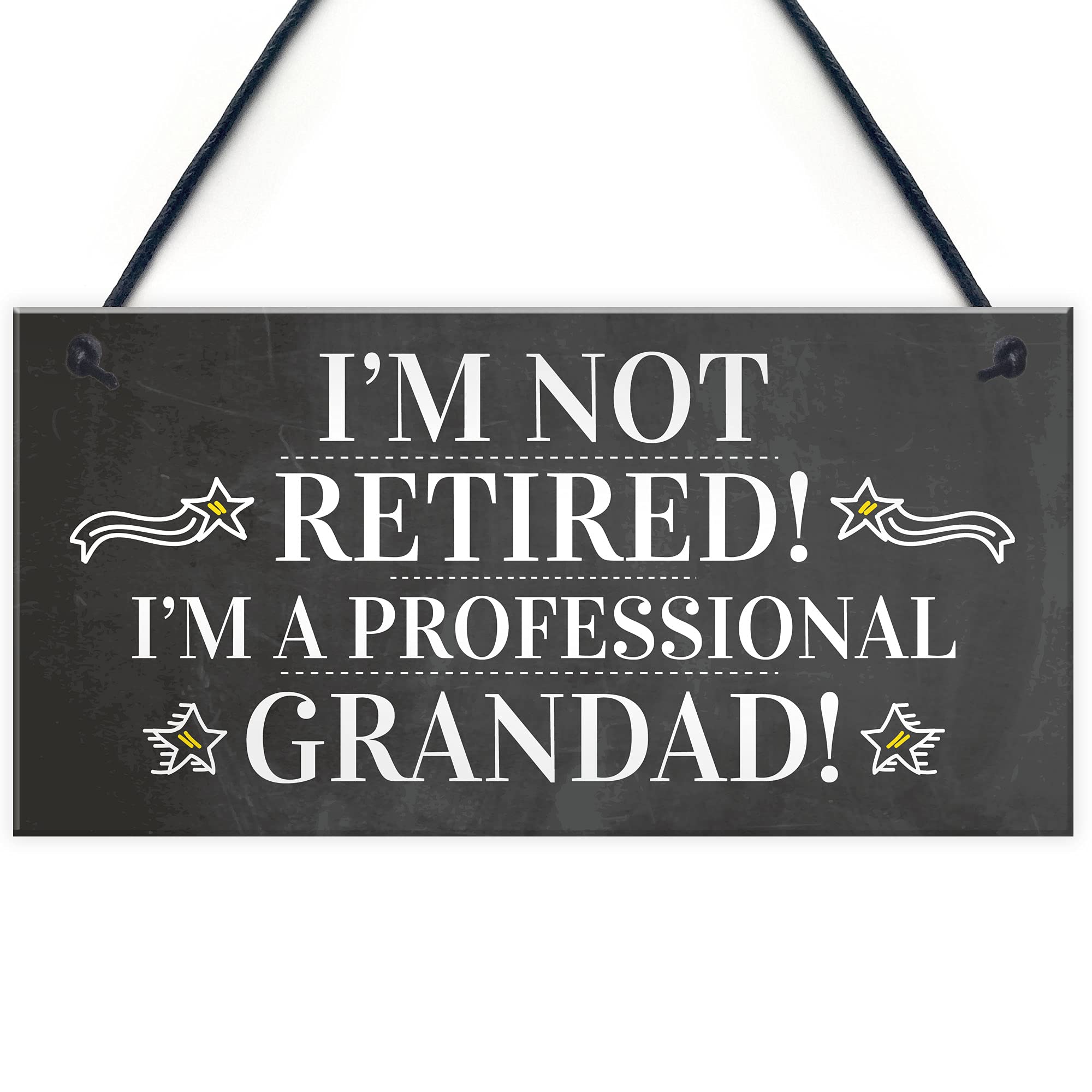 GRANDAD Gift Plaque For Grandad Birthday Gift From Grandchildren Fathers Day Gift