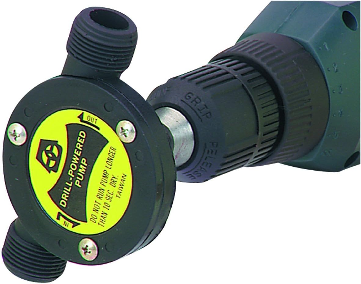All Purpose Drill Powered Pump, 390 GPH
