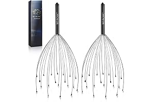 UsaGA Head and Scalp Massager for Relaxation and Hair Stimulation